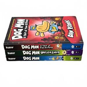 Dog Man The Epic Collection Dog Man #1-3 by Dav Pilkey (2017)(One First Edition)